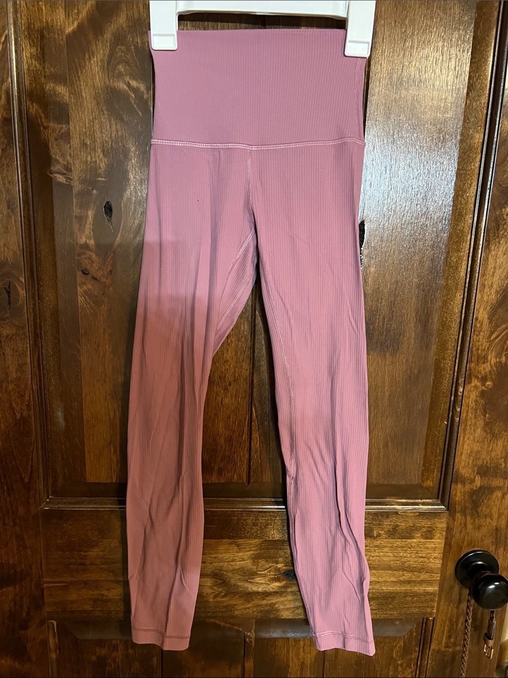 lululemon athletica Ribbed High-Waist Leggings - Mauve